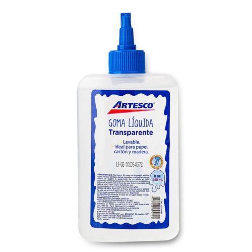Goma Líquida Artesco Transparente Con Aplicador 237 Ml