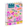 Libreta Espiral 14X9Cm 150H Cuadriculado Diseño Iris Color Libreta Espiral 14X9Cm 150H Cuadriculado Diseño Iris Color