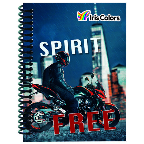 Libreta Espiralada De 70 Hojas Cuadriculada Con Diseño Arcoiris Libreta Espiralada De 70 Hojas Cuadriculada Con Diseño Arcoiris