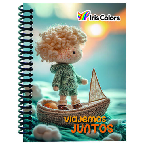 Libreta Espiralada De 70 Hojas Cuadriculada Con Diseño Arcoiris Libreta Espiralada De 70 Hojas Cuadriculada Con Diseño Arcoiris