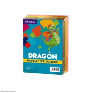 Papel Arco Iris A4 75/70 G Colores Surtidos X 500 Hojas Papel Arco Iris A4 75/70 G Colores Surtidos X 500 Hojas