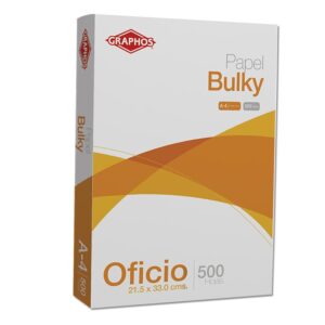 Papel Bulky Oficio Pqtx500