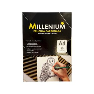 Papel Carbón A4 Negro X 50 Hojas