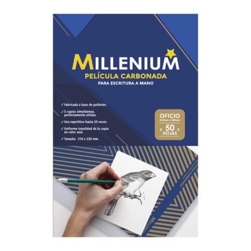Papel Carbón Oficio Azul X 50 Hojas