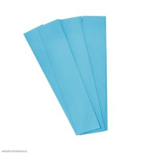 Papel Crepé Turquesa X 10 Unidades