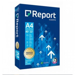 Papel Fotocopia Report A4 80Gr Paquete X 500 Hojas