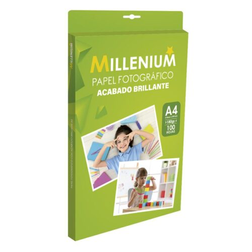 Papel Fotográfico A4 180 G 100 Hojas Papel Fotográfico A4 180 G 100 Hojas