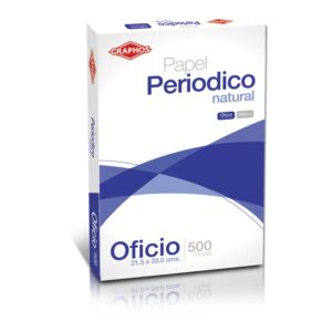 Papel Periodico Oficio Graphos 45Gr Pqtx500