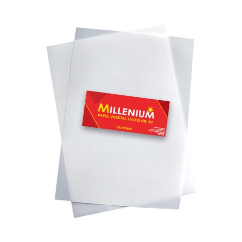 Papel Vegetal 110/115 Gr A3 X 100 Und