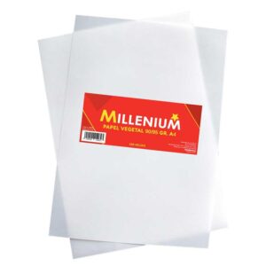 Papel Vegetal A4 90/95 G X 100 Und
