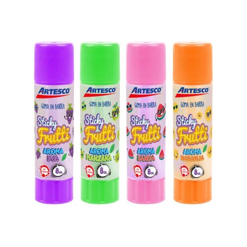 Goma En Barra Artesco Frutti 8 G X 4 Und