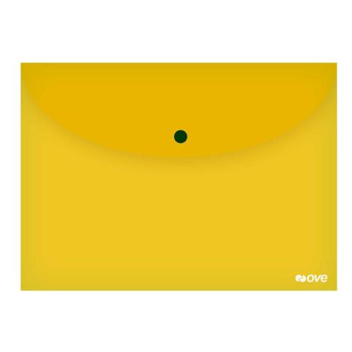 Carpeta Ove Oficio Amarillo Con Broche