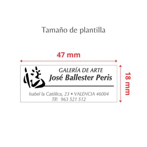 Sello Trodat Printy 4912 4.0 Negro