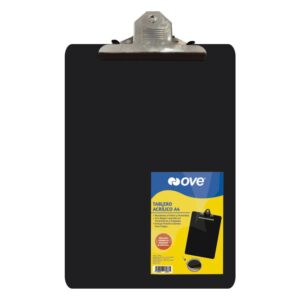 Tablero Acrílico Ove A4 Negro