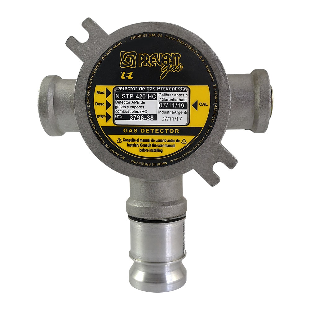 DETECTOR / SENSOR DE FUGAS PARA VAPOR GASOLINA / GLP