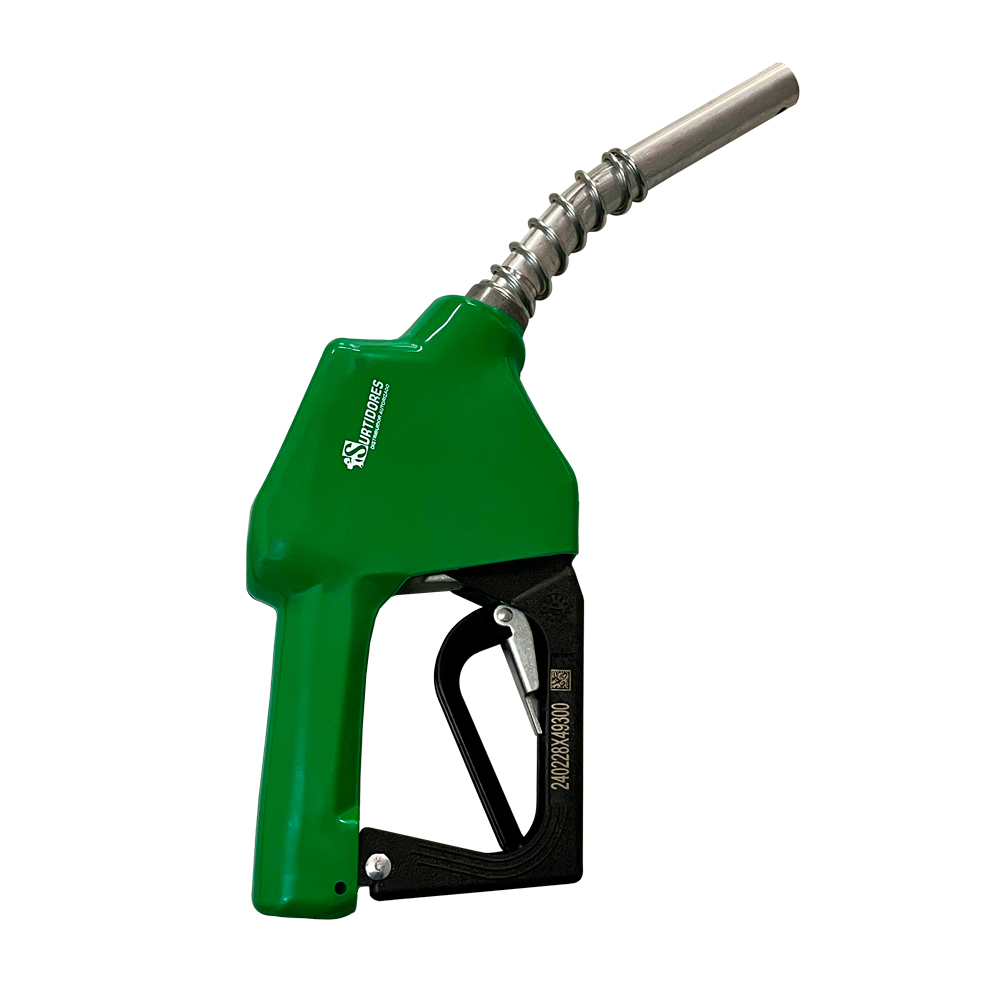PISTOLA AUTOMÁTICA DE 3/4 PULGADAS DE ENTRADA POR 5/8 PULGADAS DE SALIDA – VERDE
