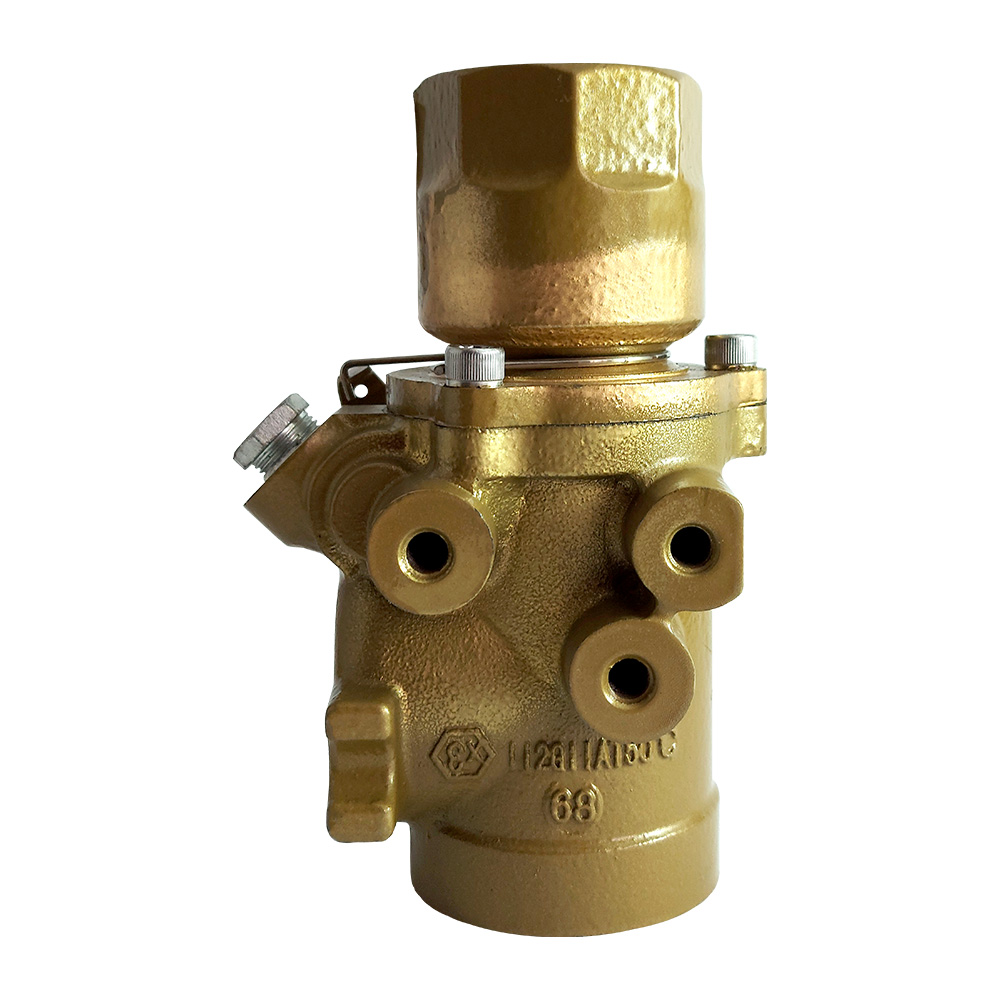 VÁLVULA DE EMERGENCIA DOBLE DE 1.5 PULGADAS HEMBRA DE INGRESO POR 1.5 PULGADAS HEMBRA DE SALIDA