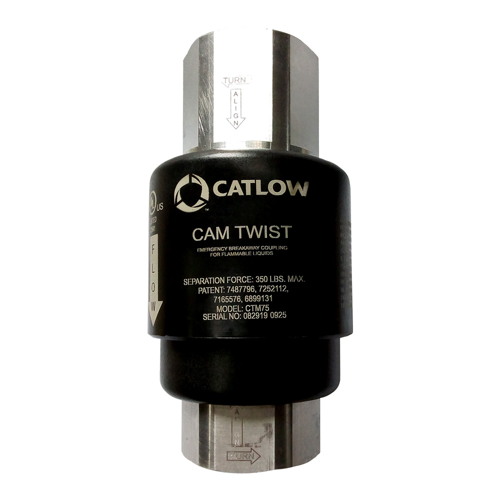 VÁLVULA SEGURIDAD DE MANGUERA CAM TWIST MAGNÉTICA DE 3/4 PULGADAS